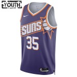 Maillot NBA Phoenix Suns Kevin Durant Nike 2023-24 Icon Edition Violet Swingman - Enfant